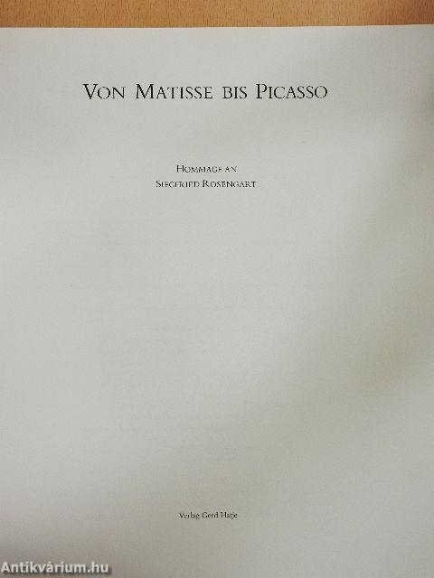 Von Matisse bis Picasso