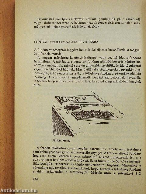 Cukrászati ismeretek I.