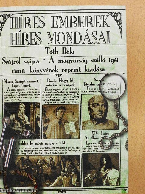 Híres emberek híres mondásai