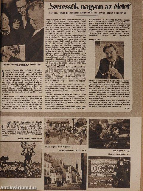 Ország Világ 1959-1962. (vegyes számok)(10 db)