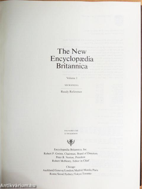 The New Encyclopaedia Britannica Volume 1-29./Index I-II./Britannica world data1993./Britannica Book of the Year 1993., 1994., 1995./Propaedia Outline of Knowledge