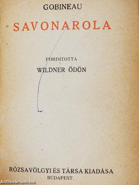 Savonarola/Cesare Borgia/II. Gyula/X. Leó/Michelangelo