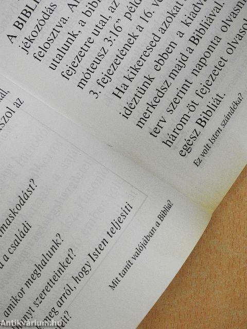 Mit tanít valójában a Biblia?