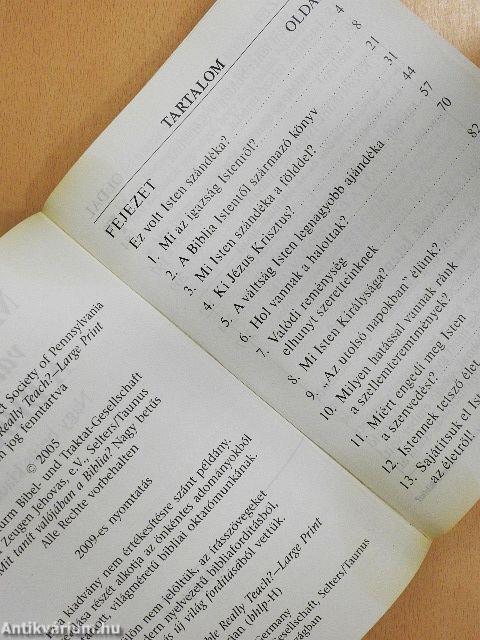 Mit tanít valójában a Biblia?