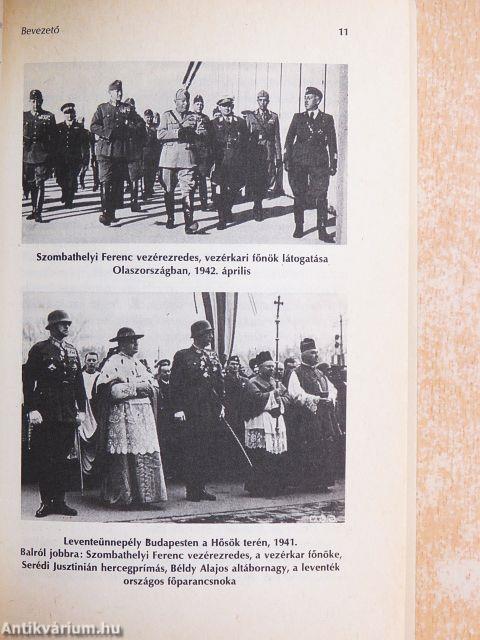 Szombathelyi Ferenc visszaemlékezése