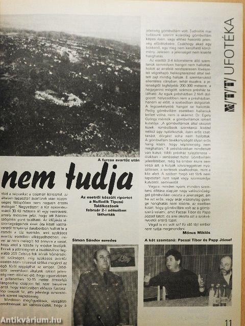 Nulladik Típusú Találkozás 1992. május