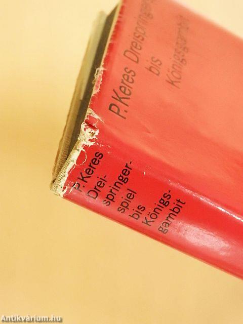 Dreispringerspiel bis Königsgambit