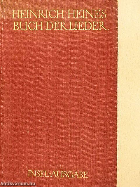 Buch der Lieder