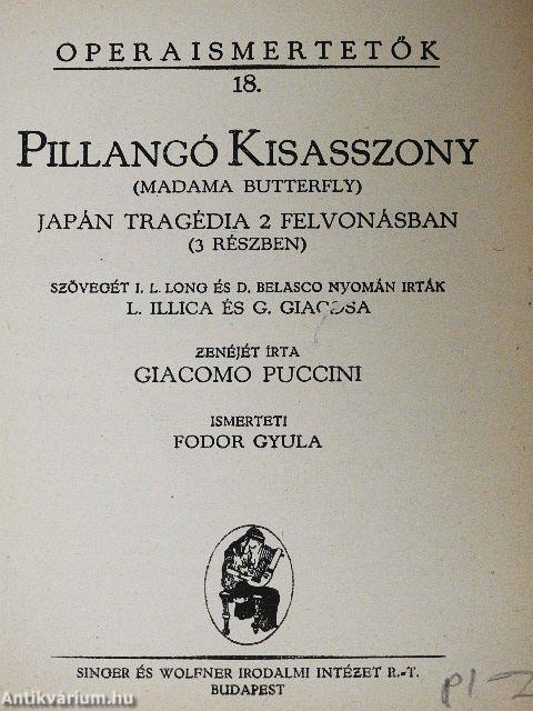 Pillangó Kisasszony