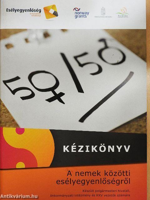Kézikönyv a nemek közötti esélyegyenlőségről