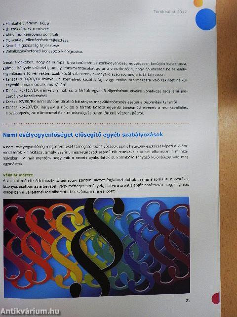 Kézikönyv a nemek közötti esélyegyenlőségről