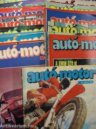 Autó-Motor 1984. (nem teljes évfolyam)