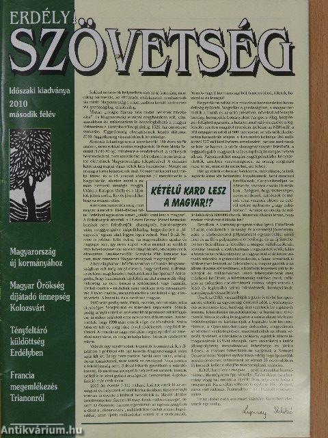 Erdélyi szövetség 2010/II.