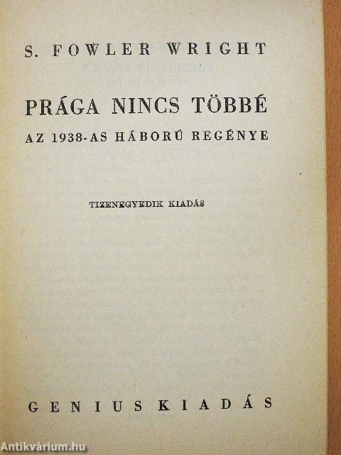 Prága nincs többé