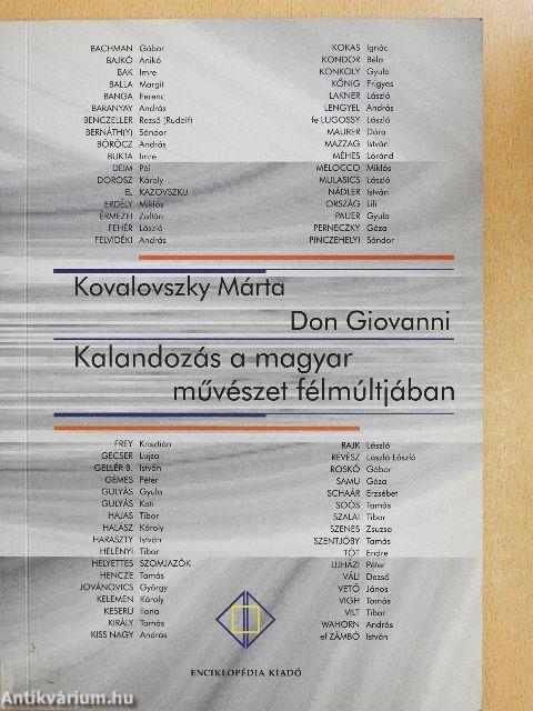 Don Giovanni - Kalandozás a magyar művészet félmúltjában