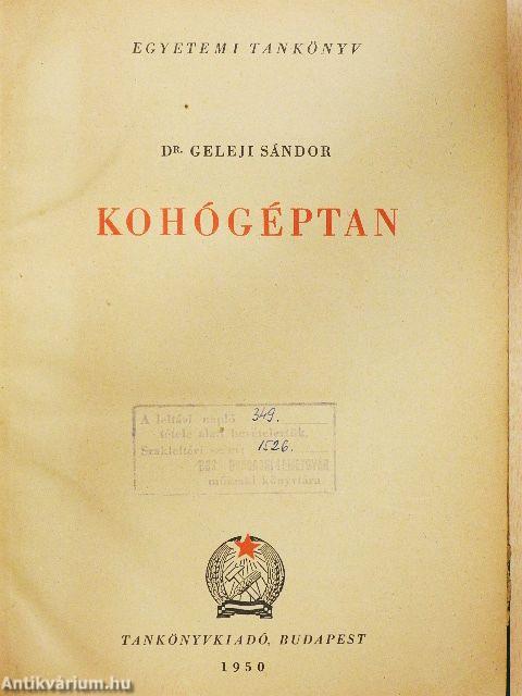 Kohógéptan