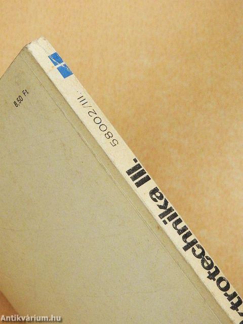 Elektrotechnika III.