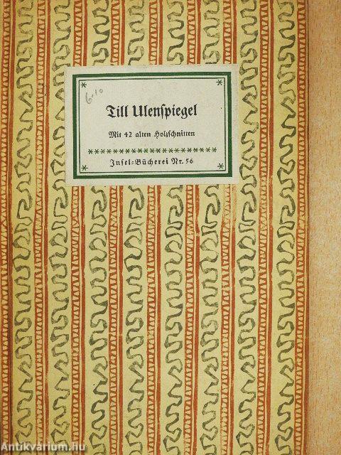 Ein Kurzweilig Lesen vom Till Ulenspiegel (gótbetűs)