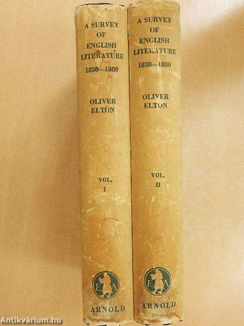 A Survey of English Literature I-II.