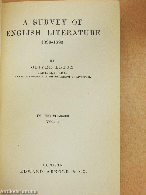 A Survey of English Literature I-II.