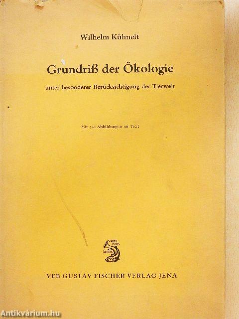 Grundriss der Ökologie