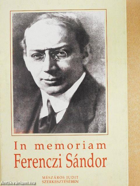 In memoriam Ferenczi Sándor