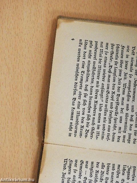 Die Dorfmusik (gótbetűs)