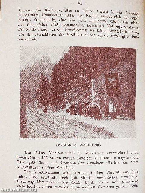 Illustrierter führer auf der Niederösterr.-steirischen Alpenbahn Mariazeller Bahn