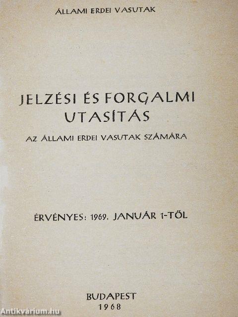 Jelzési és forgalmi utasítás