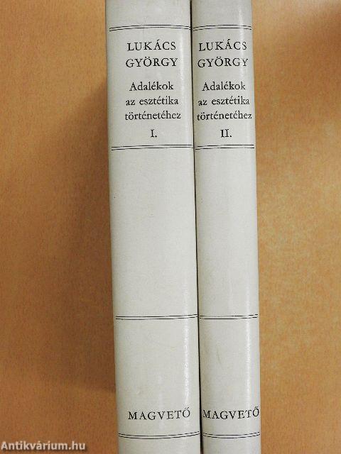 Adalékok az esztétika történetéhez I-II.
