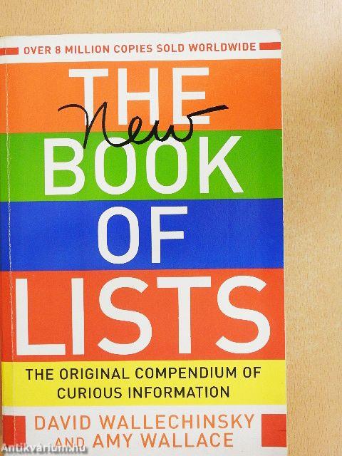 The New Book of Lists