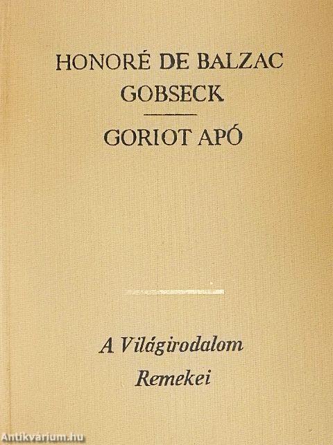 Gobseck/Goriot apó