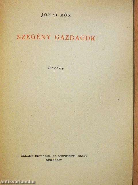 Szegény gazdagok