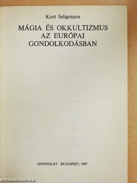 Mágia és okkultizmus az európai gondolkodásban
