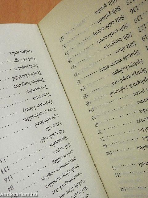 Diétás ételek könyve