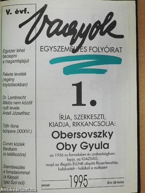 Vagyok 1995. január-december