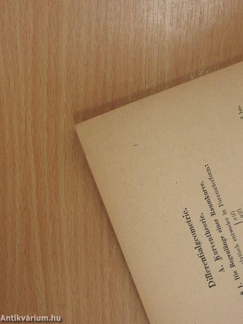 Die Mathematik des Naturforschers und Ingenieurs VII.