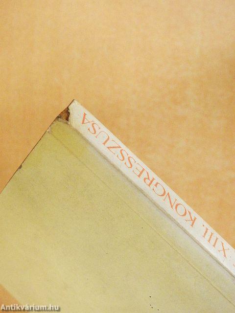 A Magyar Szocialista Munkáspárt XIII. kongresszusa