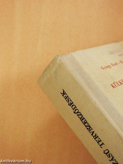 Külkereskedelmi vonatkozású tervszerződések