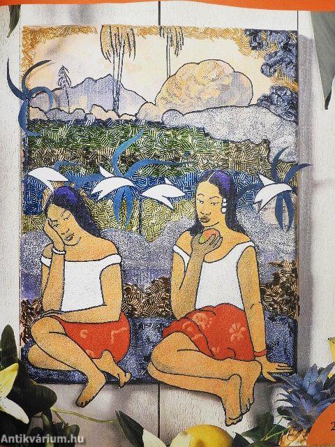 Szalvétatechnika művészképekkel