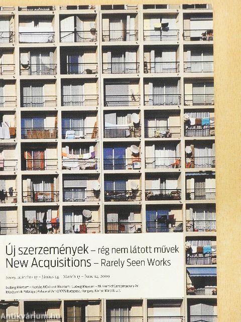 Új szerzemények - rég nem látott művek