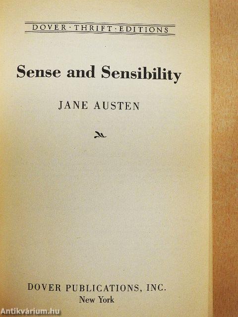 Sense and Sensibility