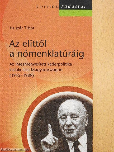 Az elittől a nómenklatúráig