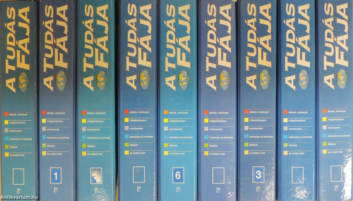 A Tudás Fája 1-9. (nem teljes sorozat)