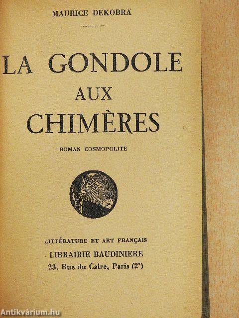 La gondole aux chiméres