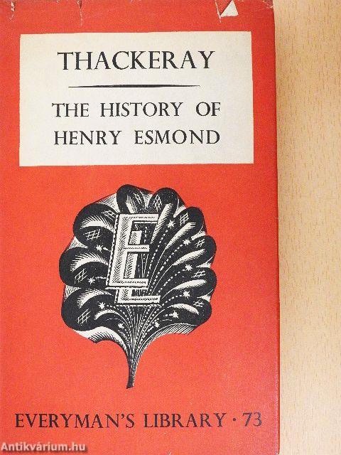 The History of Henry Esmond