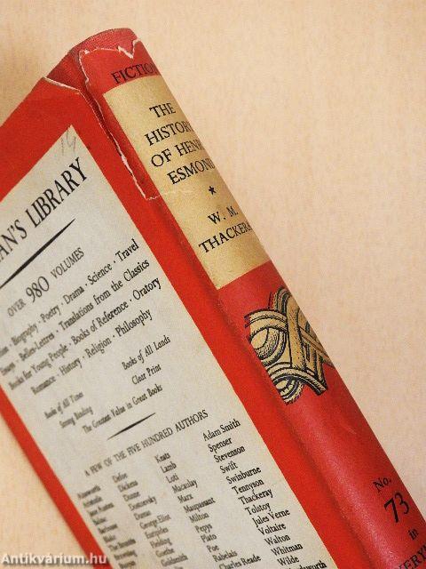 The History of Henry Esmond