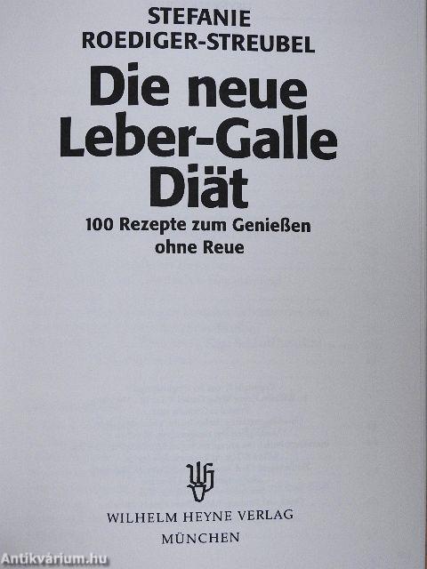 Die neue Leber-Galle Diät
