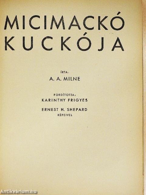 Micimackó kuckója