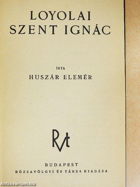 Loyolai Szent Ignác